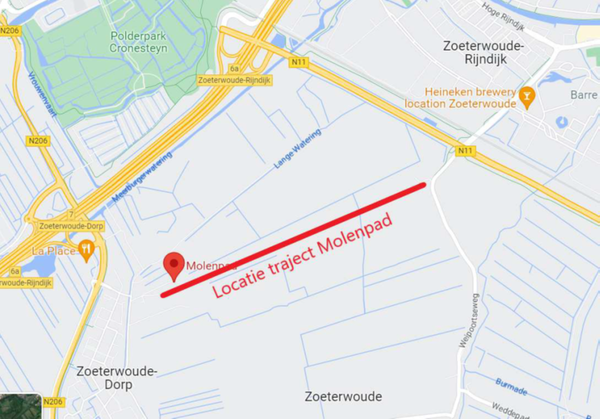 Onvrede over renovatie Molenpad